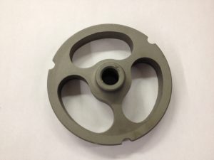 #32 Kidney Shaped Meat Grinder Plate