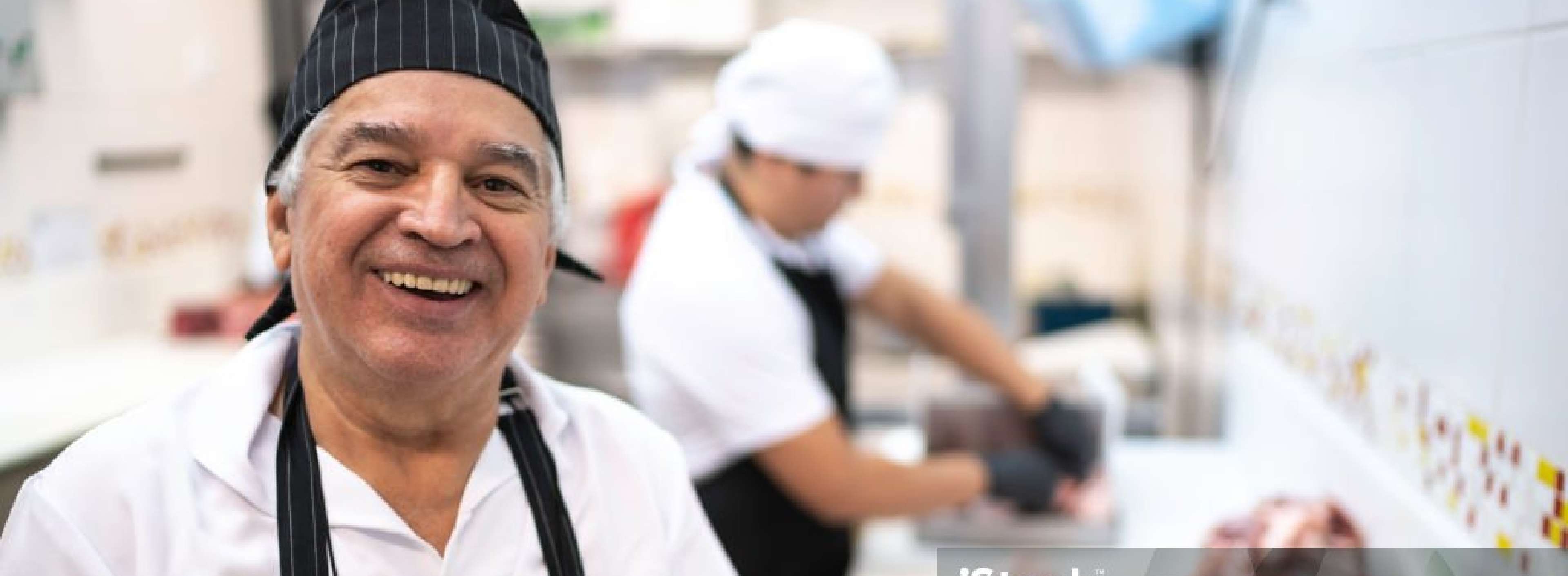 Man smiling